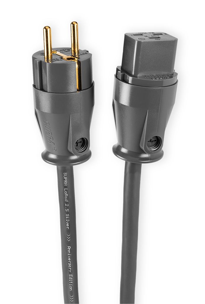 Supra LoRad 2.5 SPC voedingskabel 3 x 2,5 mm2 AWG 13 verzilverd koper - Afbeelding 3