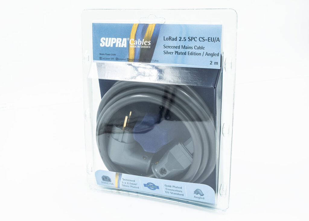 Supra LoRad 2.5 SPC voedingskabel 3 x 2,5 mm2 AWG 13 verzilverd koper - Afbeelding 8
