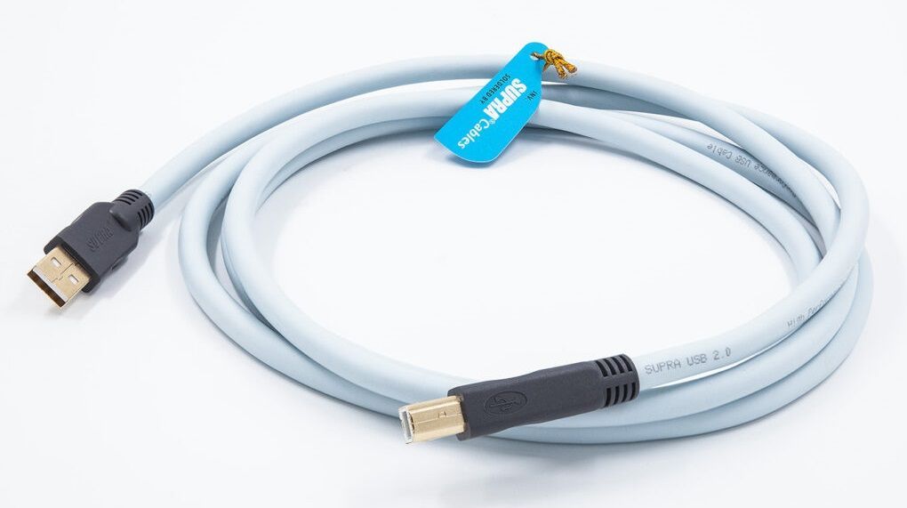 Supra USB-kabel 2.0 A-B