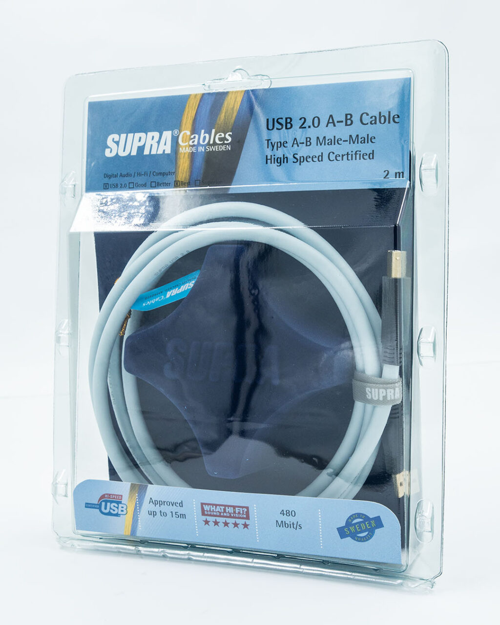 Supra USB-kabel 2.0 A-B - Afbeelding 6