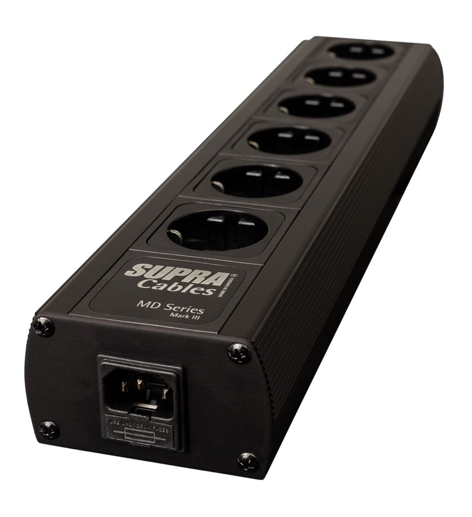 Supra MD 06 EU SPC Black stekkerblok