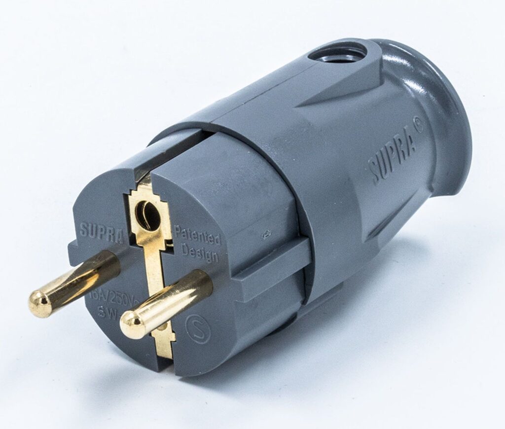 Supra Mains Plug SW-EU Schuko 10A