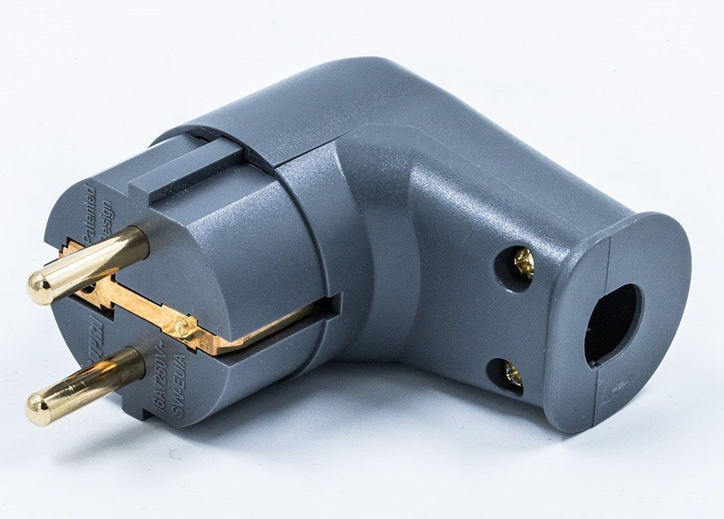 Supra Mains Plug SW-EU/A Schuko haaks 10A - Afbeelding 2