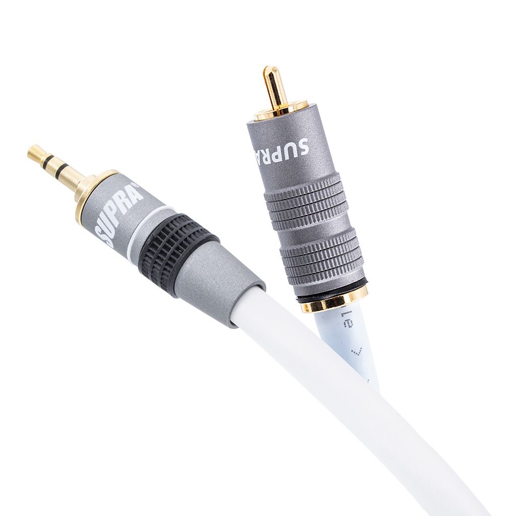 Supra Trico digitale coaxiale interlink Mini-jack 3.5mm naar 1RCA