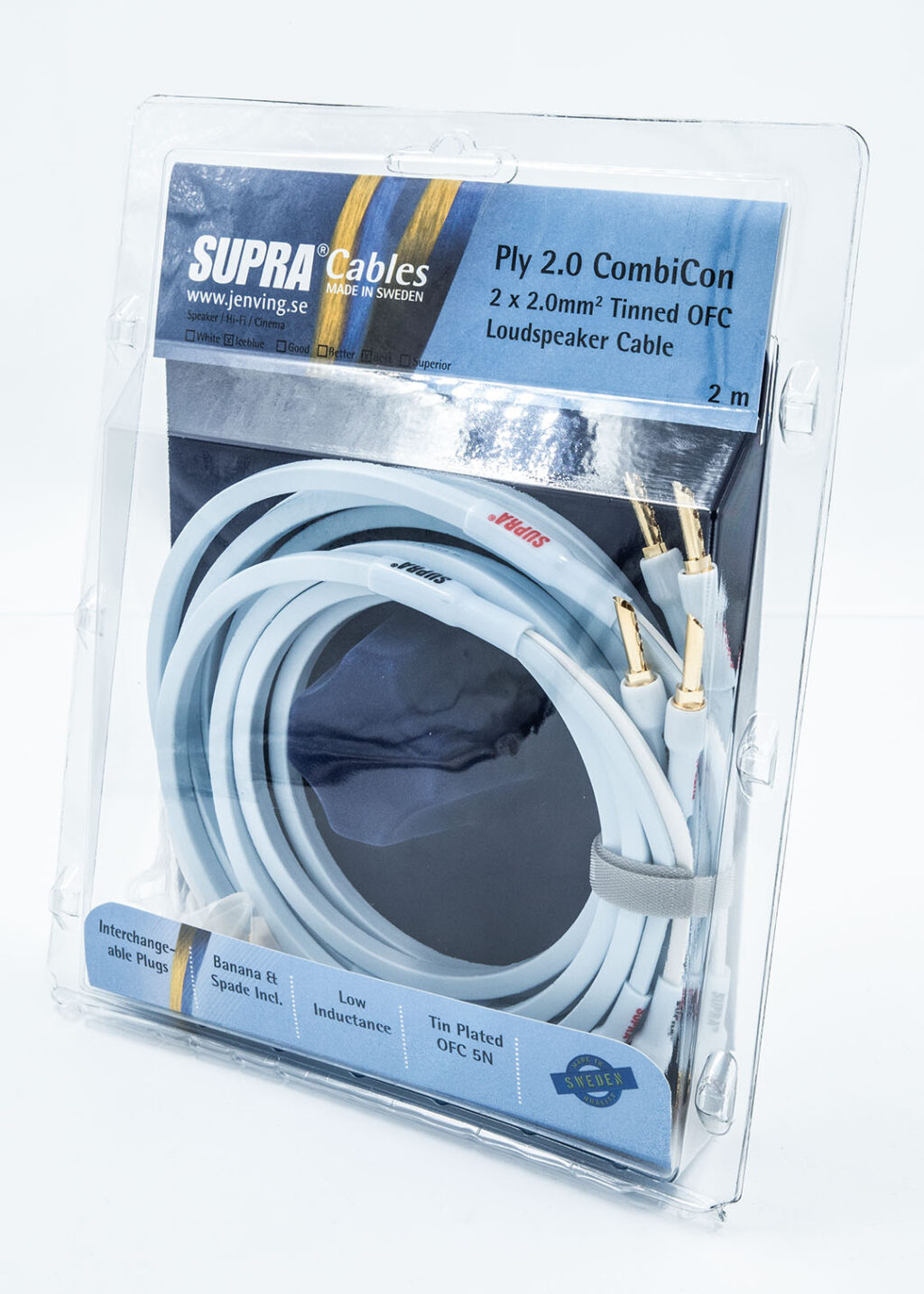 Supra PLY 2x2.0mm2 Combicon single-wire luidsprekerkabel - Afbeelding 9