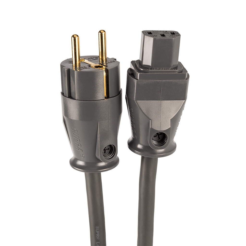 Supra LoRad 2.5 SPC voedingskabel 3 x 2,5 mm2 AWG 13 verzilverd koper