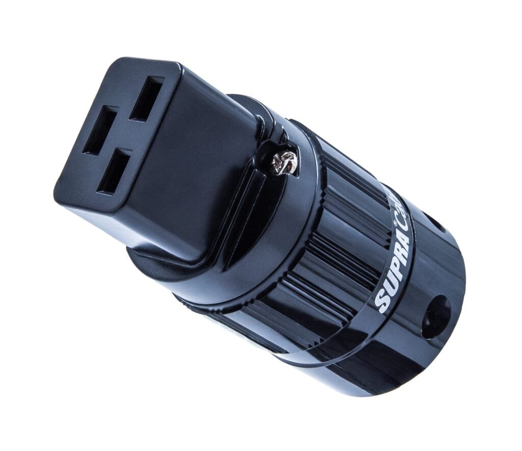 Supra Mains Plug C19-16A RH-IEC Rhodium Edition