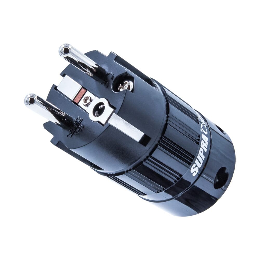 Supra Mains Plug Schuko 16A RH-EU Rhodium Edition
