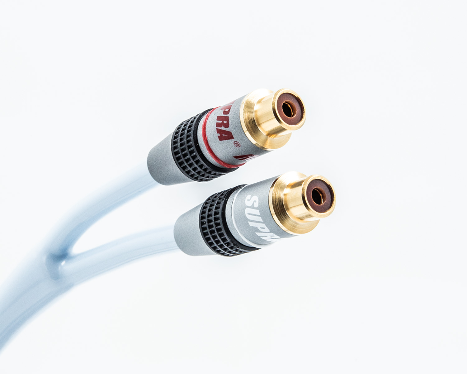 Supra Y-Link adapter 1RCA Male - 2RCA Female 25 cm - Afbeelding 4