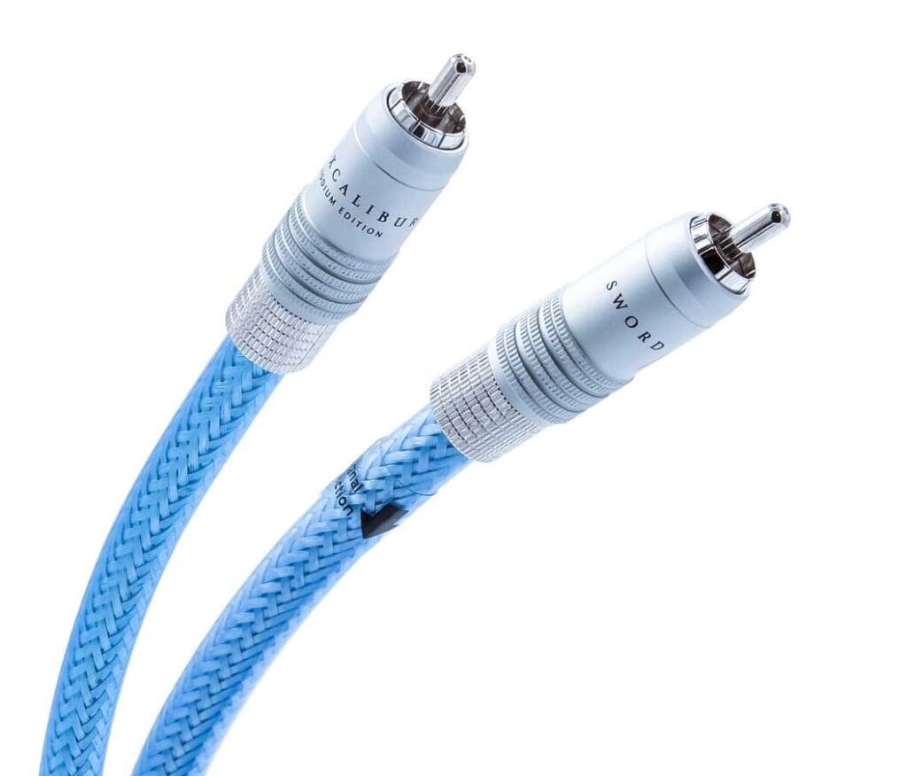 Supra Digital Excalibur Rhodium coaxiale interlink 1RCA naar 1RCA