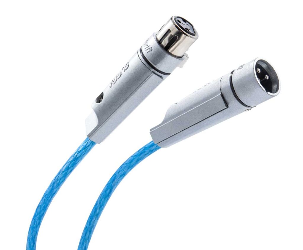 Supra Digital Excalibur Rhodium coaxiale interlink 110 Ohm AES/EBU 1XLR naar 1XLR