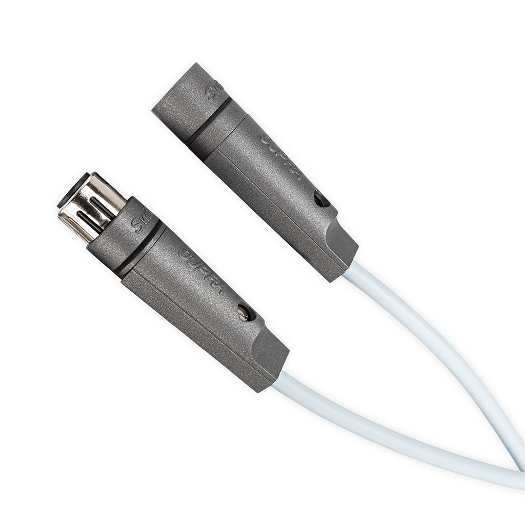 Supra DAC-XLR Digital coaxiale interlink 110 Ohm AES/EBU 1XLR naar 1XLR